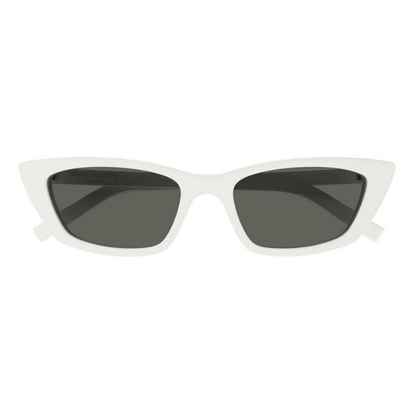 NWT SAINT LAURENT SUNGLASSES WHITE - Picture 2 of 4